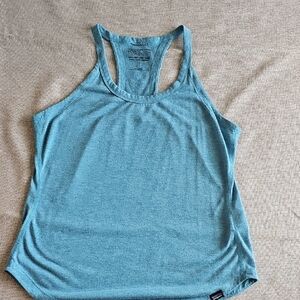 Patagonia Teal Racerback Tank Top